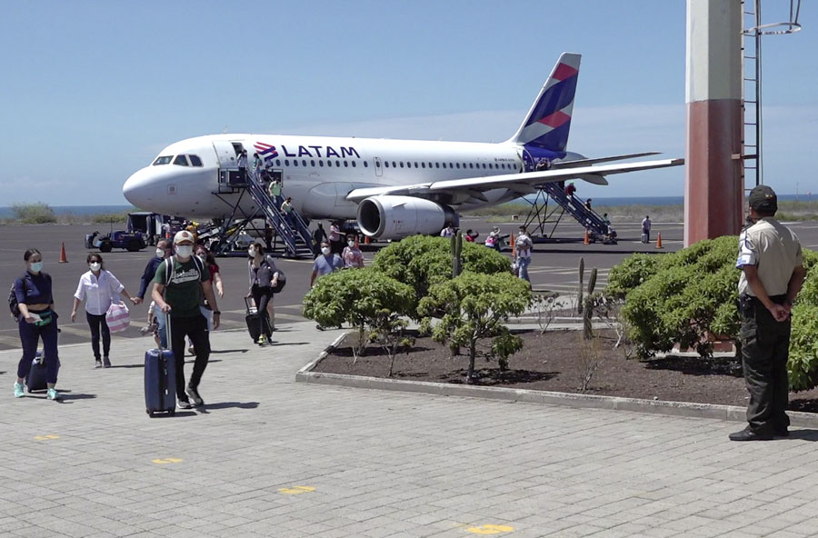 ingreso a galapagos